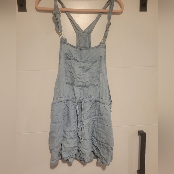 Used Bluenotes denim shirt overalls size Medium - Picture 1 of 4
